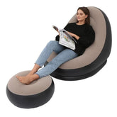 Huitich A - Express Inflatable Lazy Sofa Chair with Footrest - Mumzar
